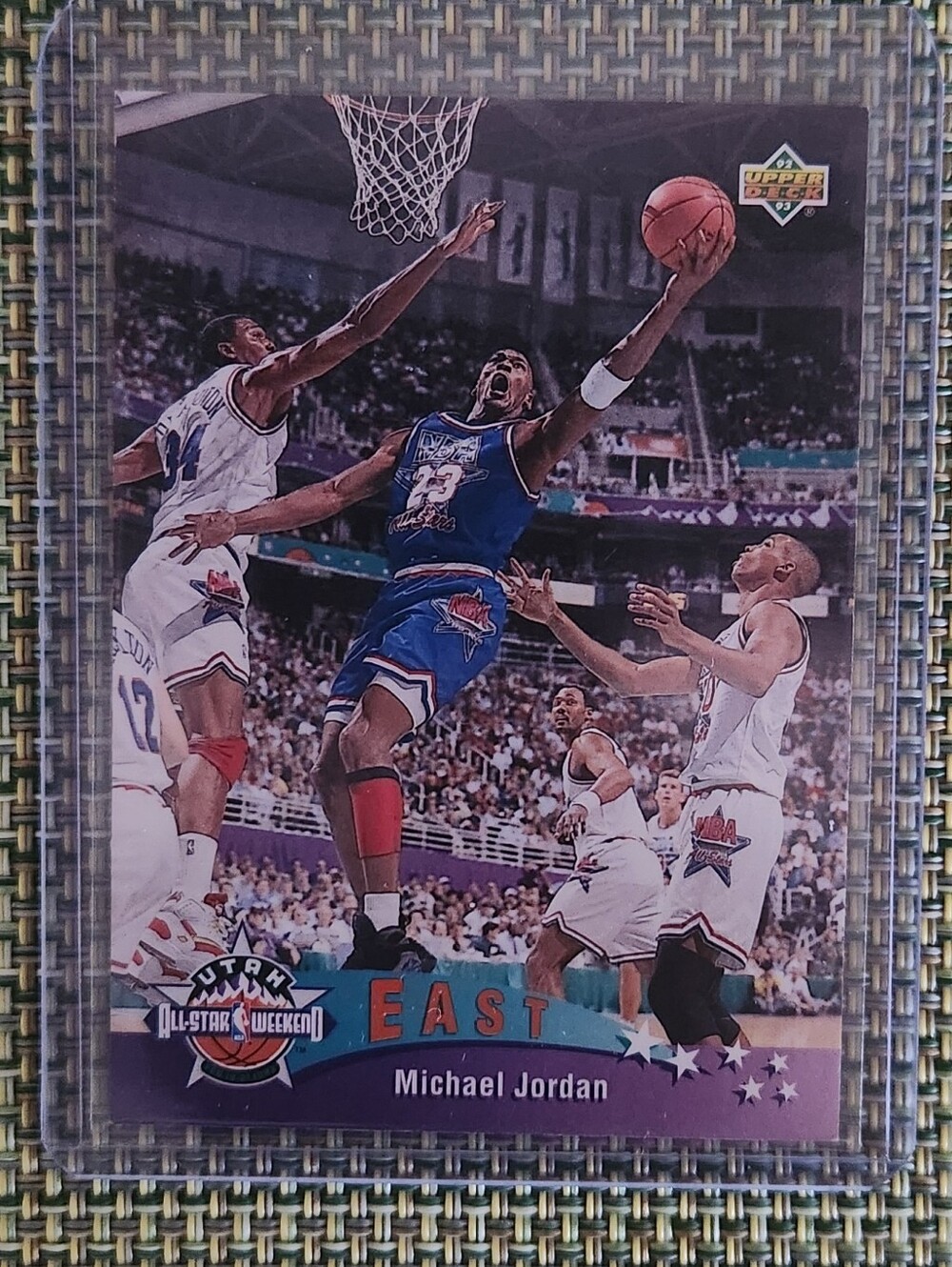 Michael Jordan All-Star East Basketball Card